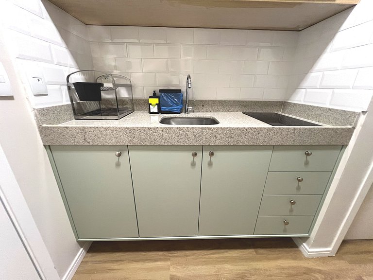 Studio Novo Vista Rio em Frente ao Riomar by Apê