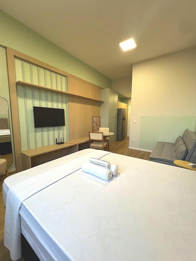 Studio Novo Vista Rio em Frente ao Riomar by Apê