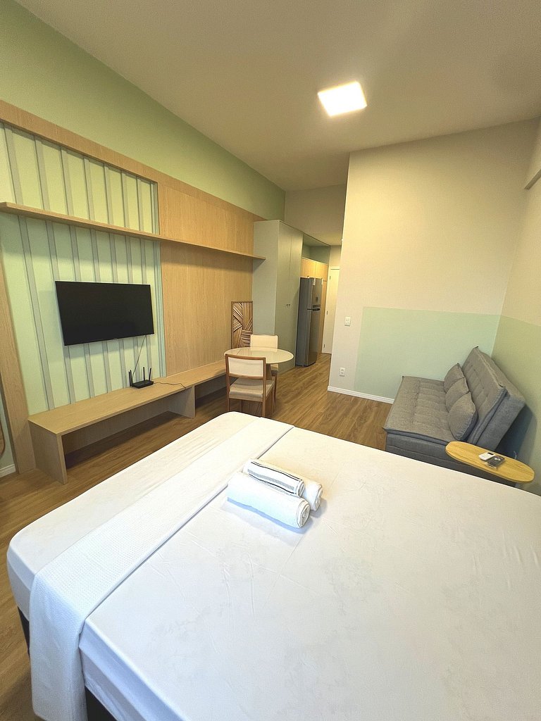 Studio Novo Vista Rio em Frente ao Riomar by Apê