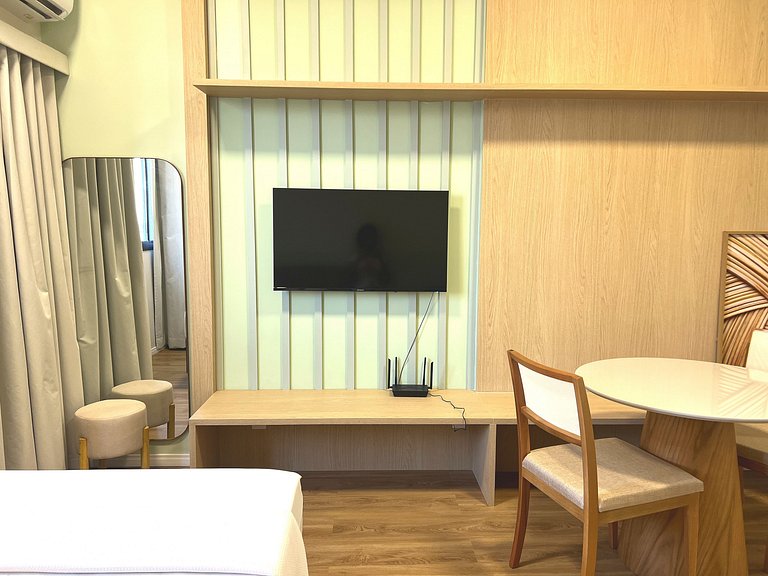 Studio Novo Vista Rio em Frente ao Riomar by Apê