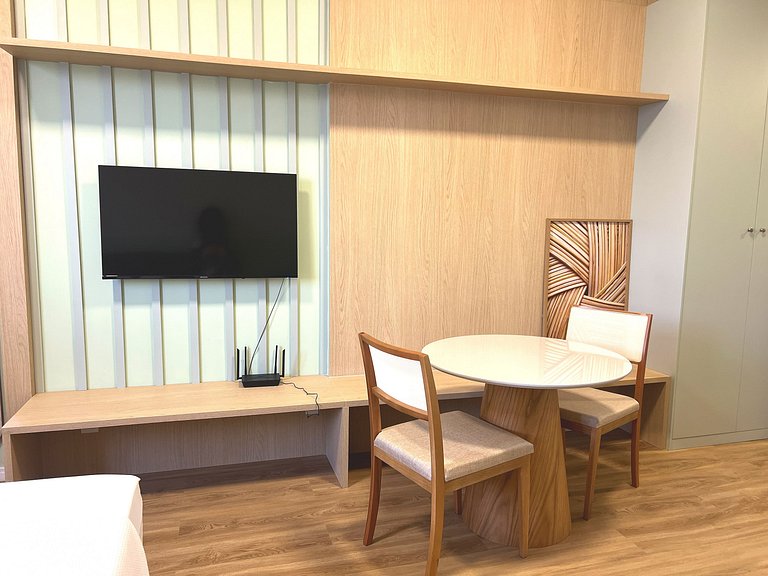 Studio Novo Vista Rio em Frente ao Riomar by Apê