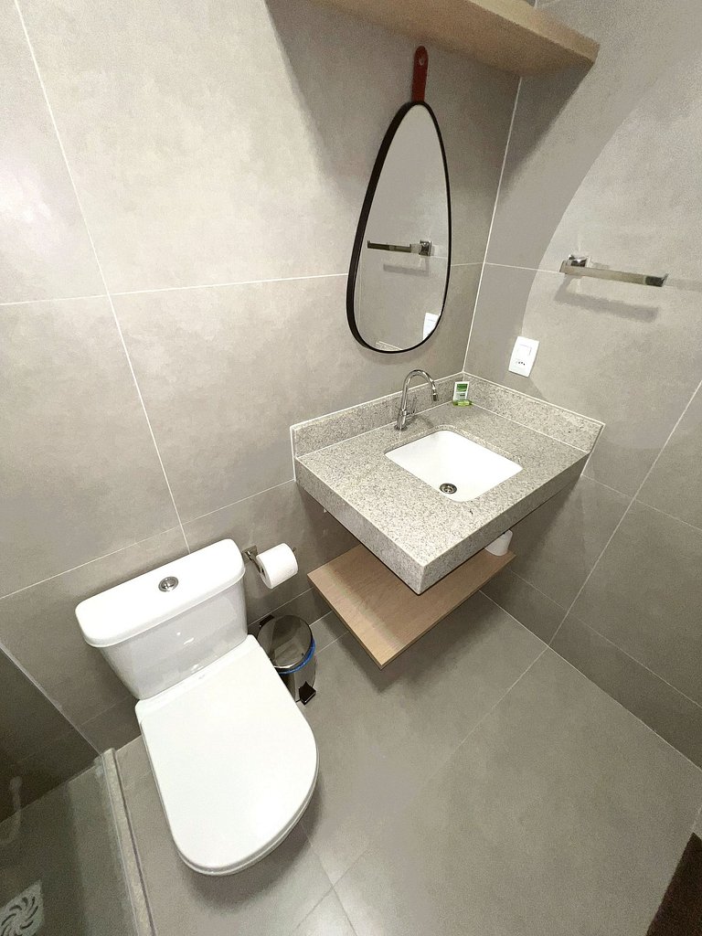 Studio Novo Vista Rio em Frente ao Riomar by Apê