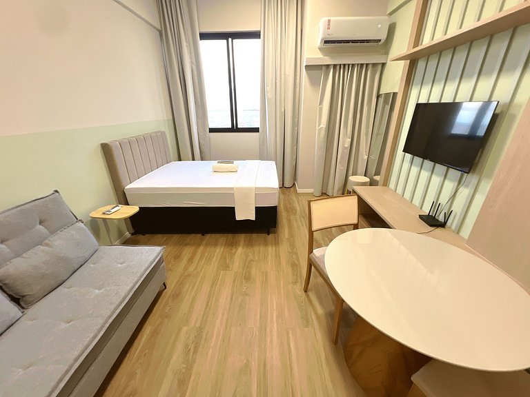 Studio Novo Vista Rio em Frente ao Riomar by Apê