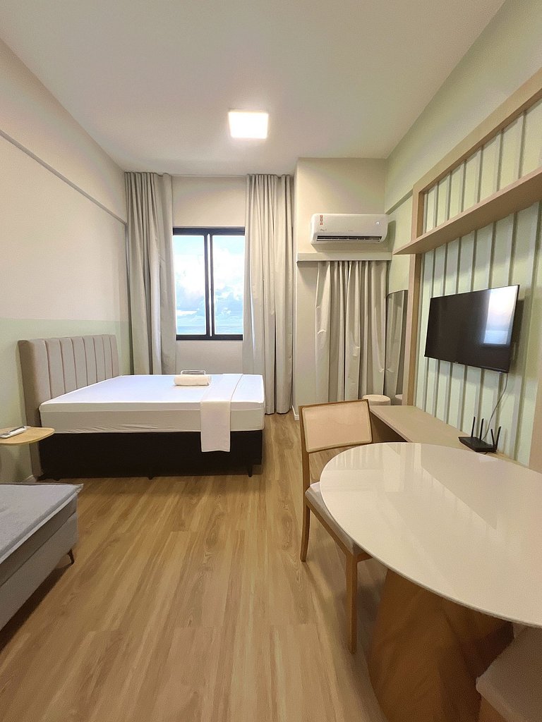 Studio Novo Vista Rio em Frente ao Riomar by Apê