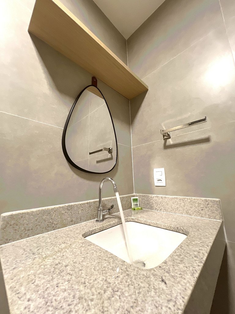 Studio Novo Vista Rio em Frente ao Riomar by Apê