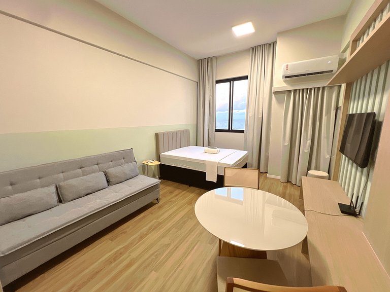 Studio Novo Vista Rio em Frente ao Riomar by Apê