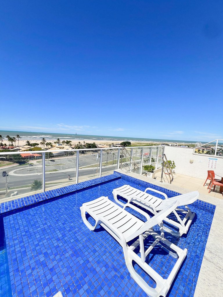 Varandão Frente Mar com Piscina Panorâmica by Apê