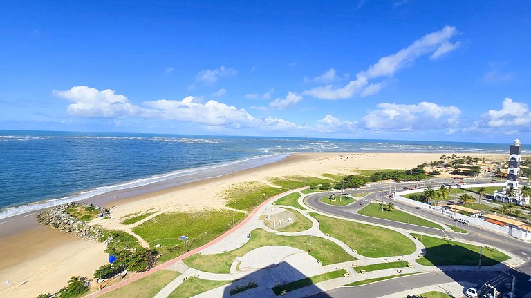 Pé na Areia na Atalaia Vista Mar e Piscina by Apê