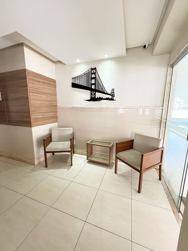 3 Quartos a 350m da Orla com Piscina by Apê