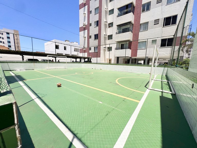 3 Quartos a 350m da Orla com Piscina by Apê