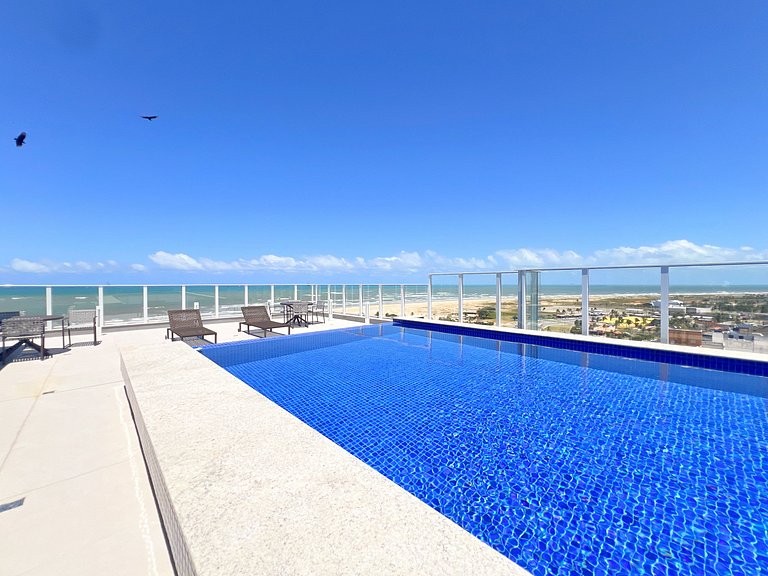Studio Vista Mar Atalaia Piscina Rooftop by Apê