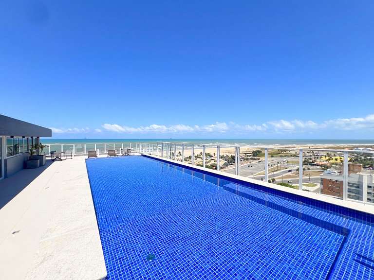 Studio Vista Mar Atalaia Piscina Rooftop by Apê