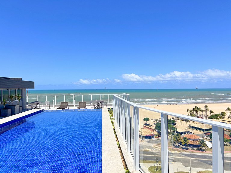 Studio Vista Mar Atalaia Piscina Rooftop by Apê